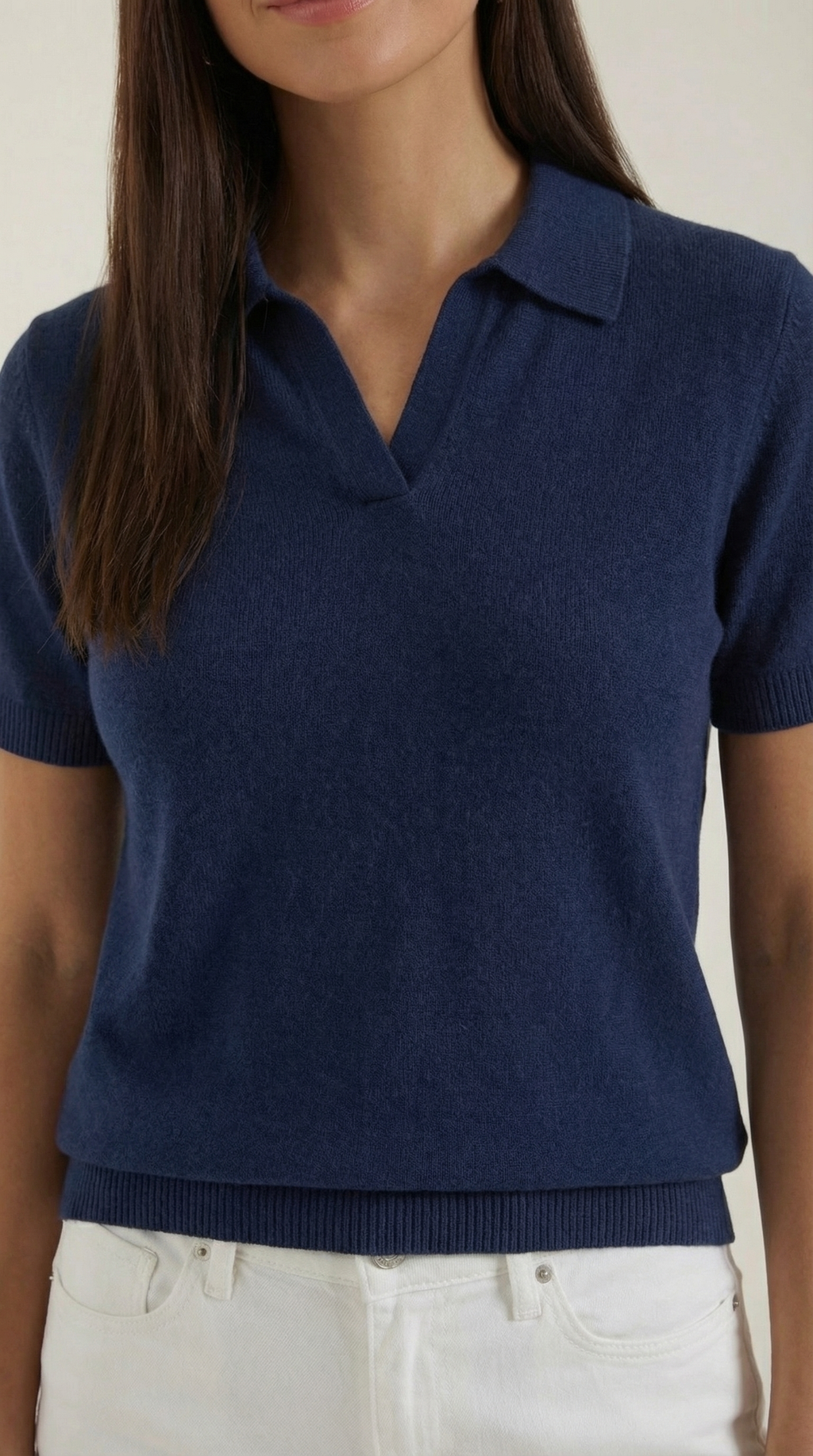 Camiseta de punto corta Rita