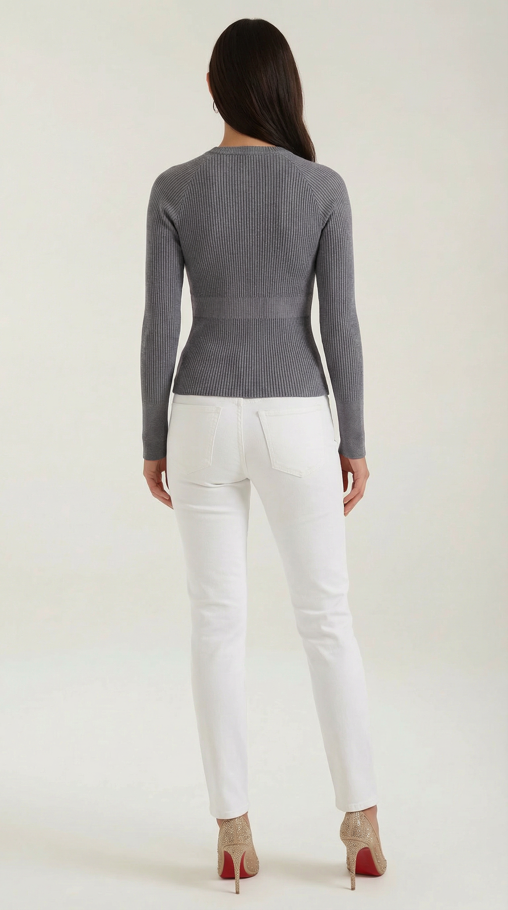 Blusa de Manga Larga Rizada Samantha
