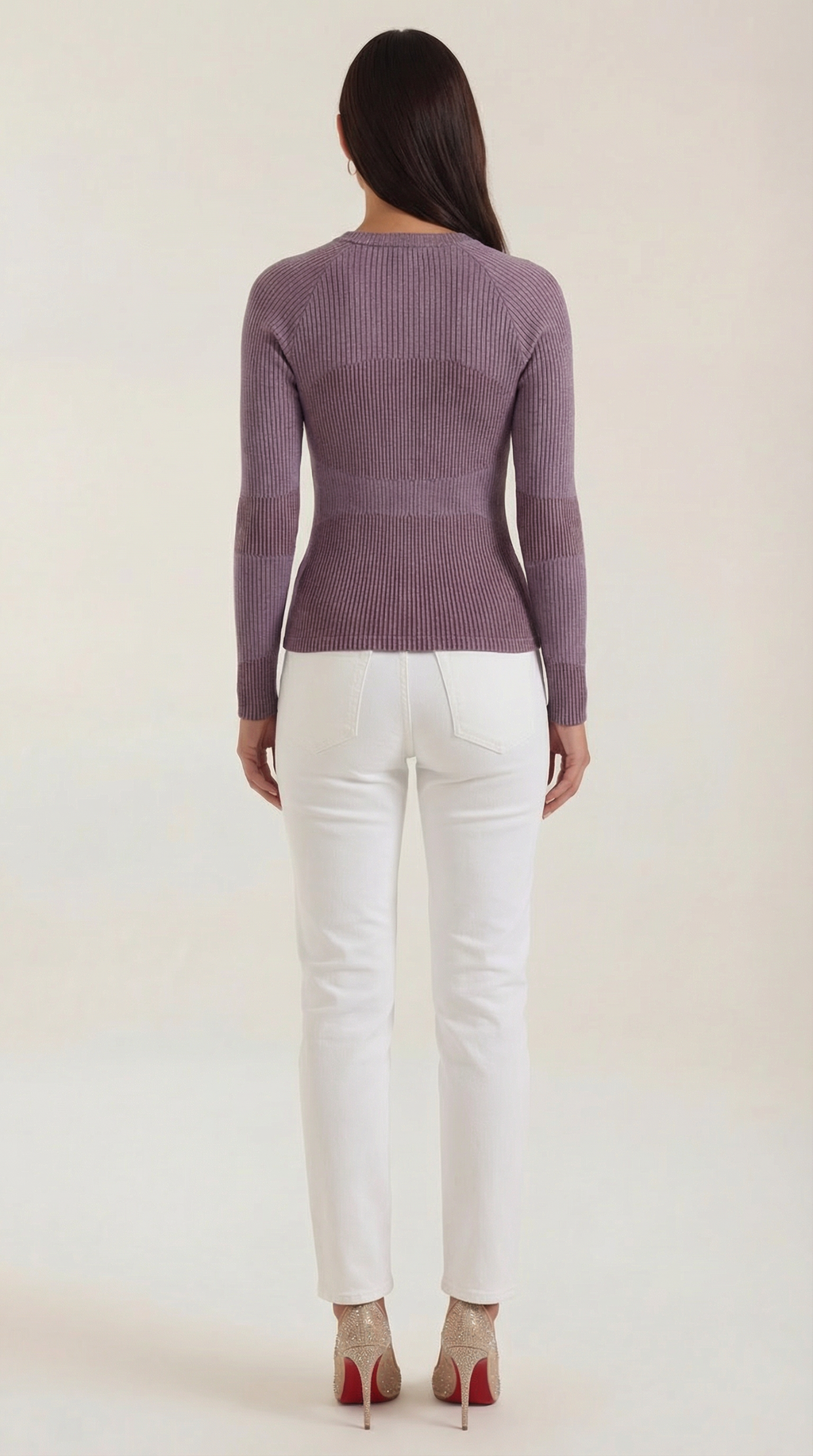 Blusa de Manga Larga Rizada Samantha