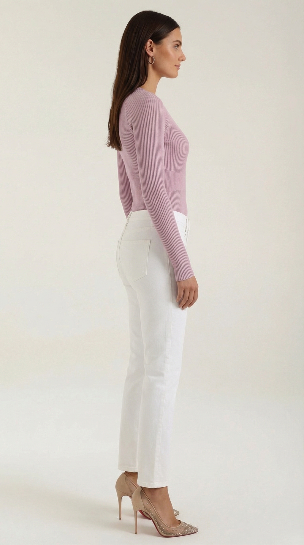 Blusa de Manga Larga Rizada Samantha