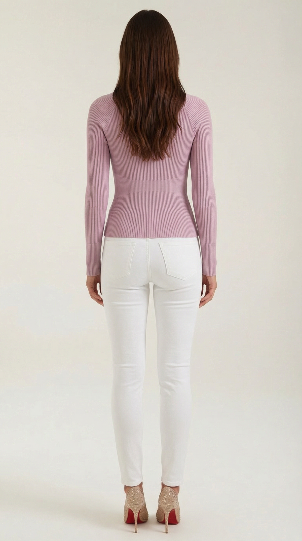Blusa de Manga Larga Rizada Samantha