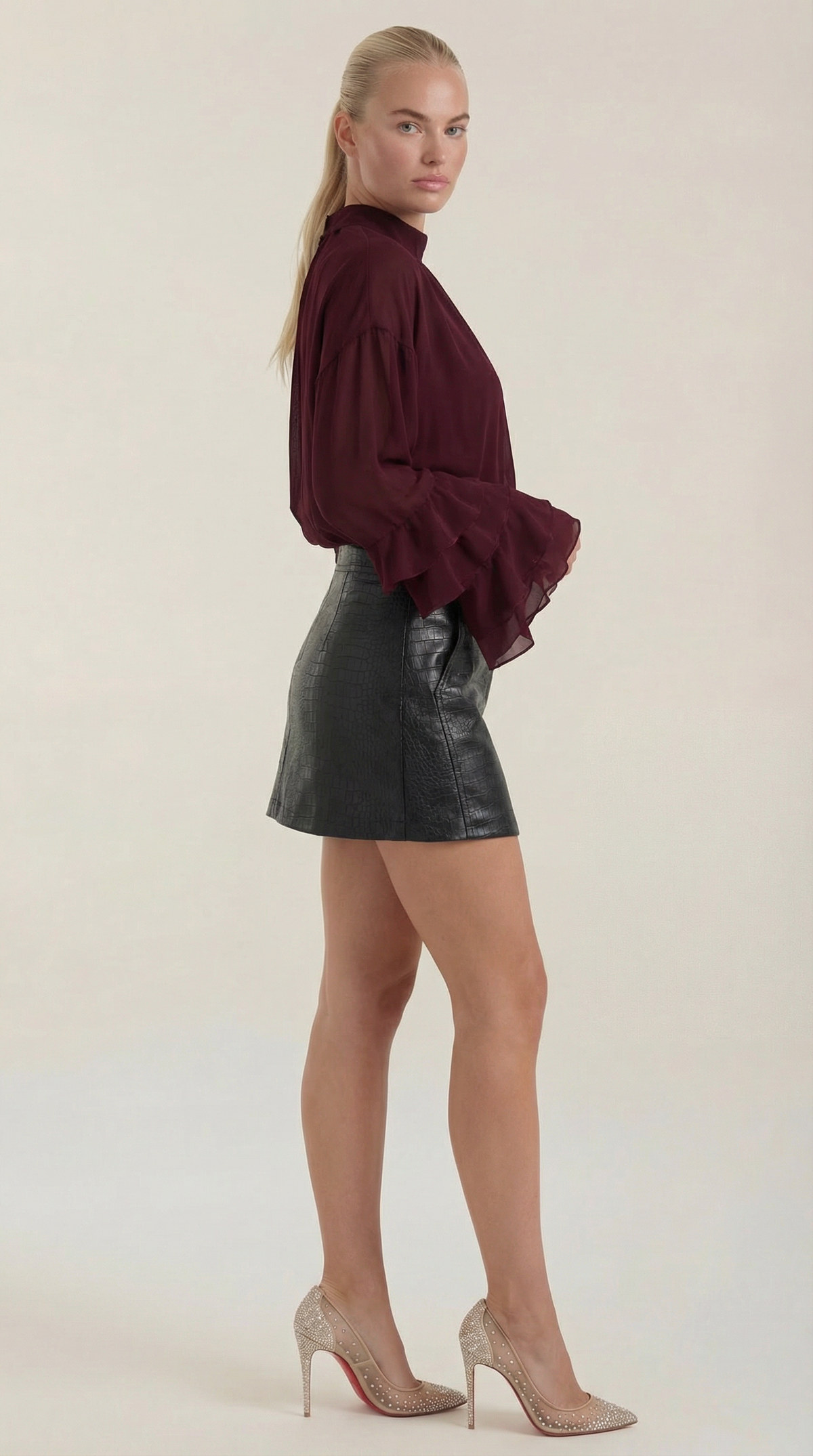 Falda de corte A-Sue