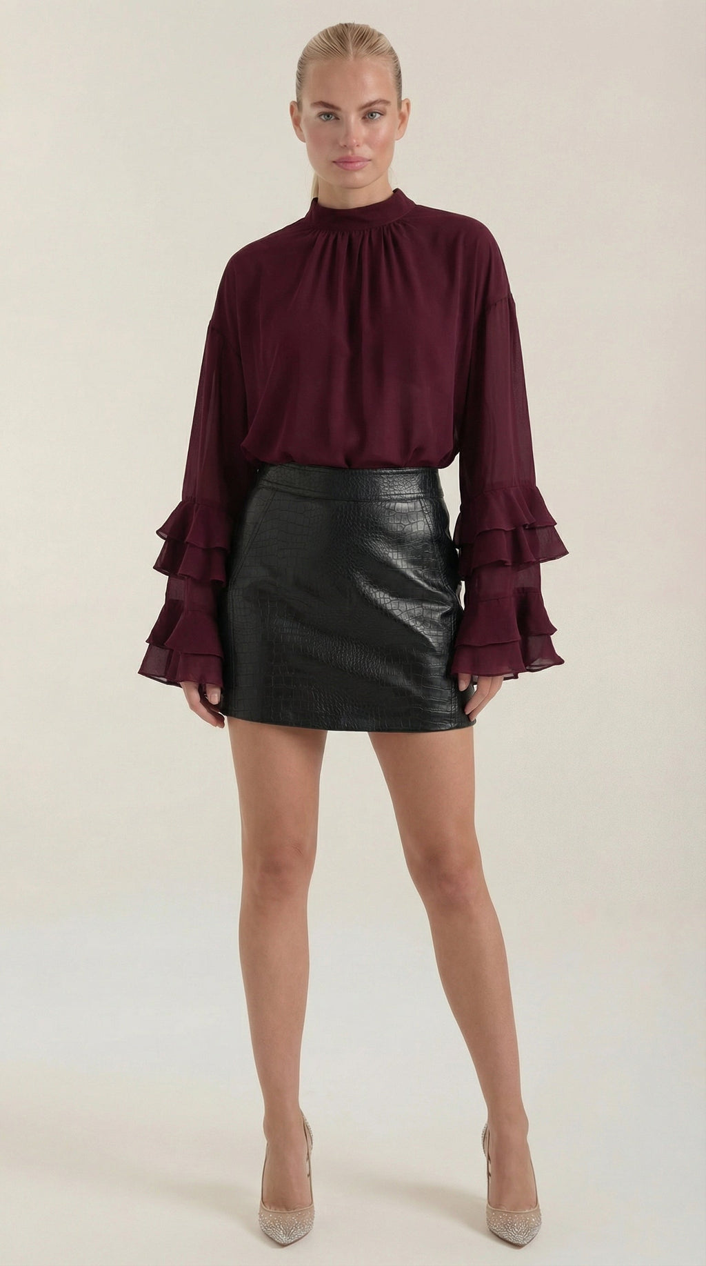 Falda de corte A-Sue
