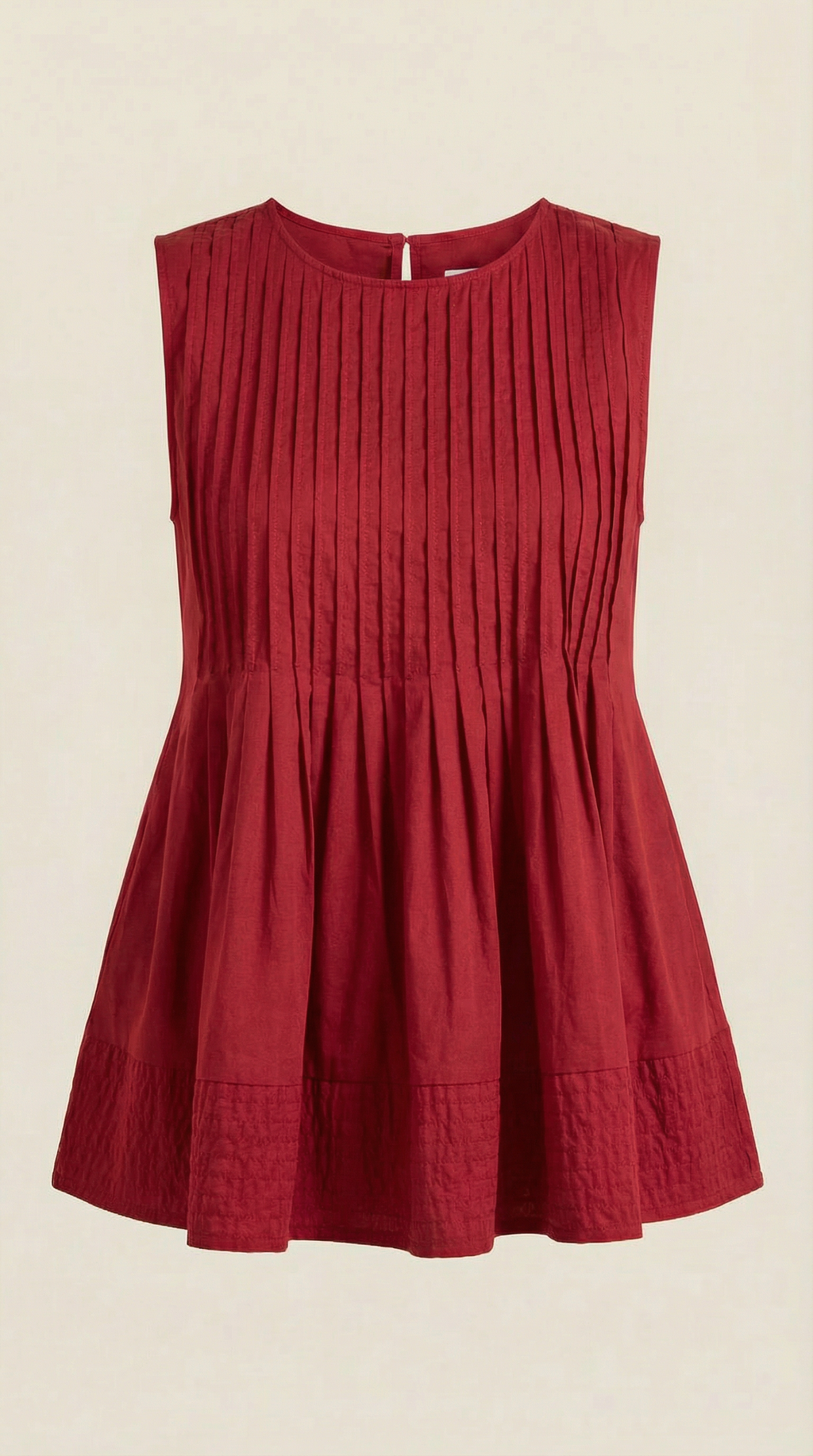 Vestido peplum Tess con pliegues - Estilo premium