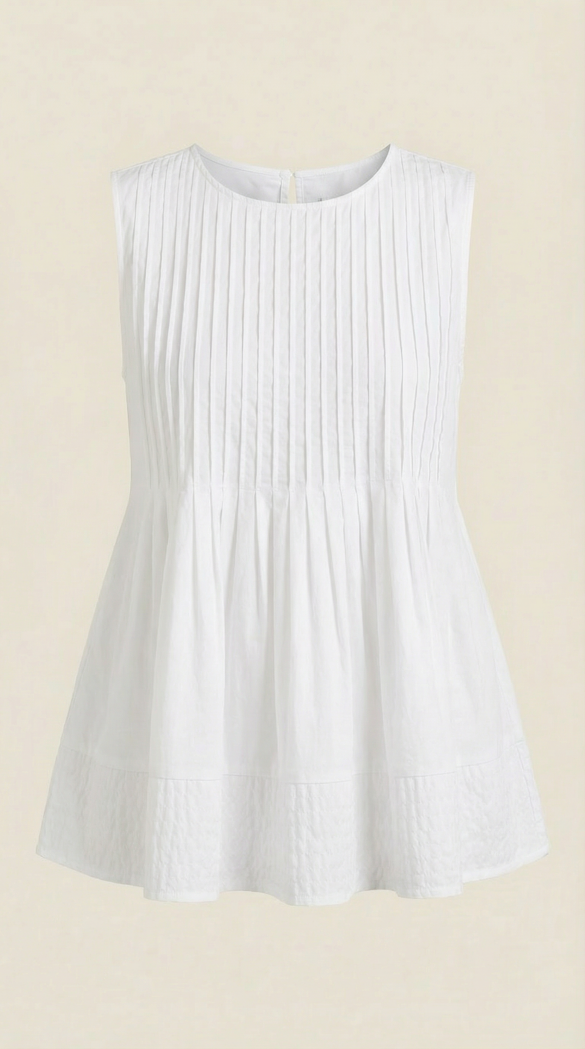 Vestido peplum Tess con pliegues - Estilo premium
