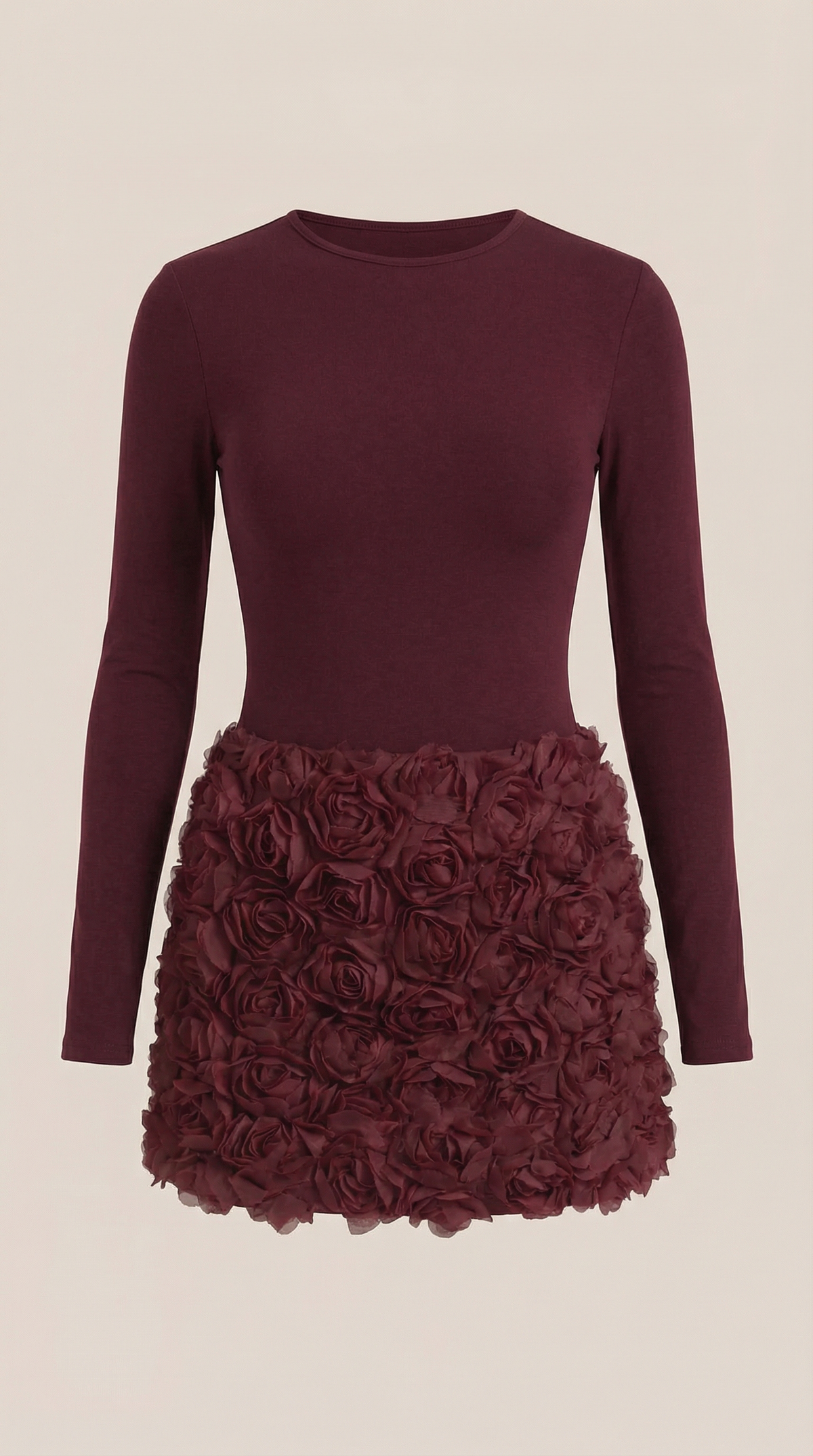 Vestido Corto Tonya con Textura Floral