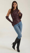 Top Ulyssa con hombros descubiertos
