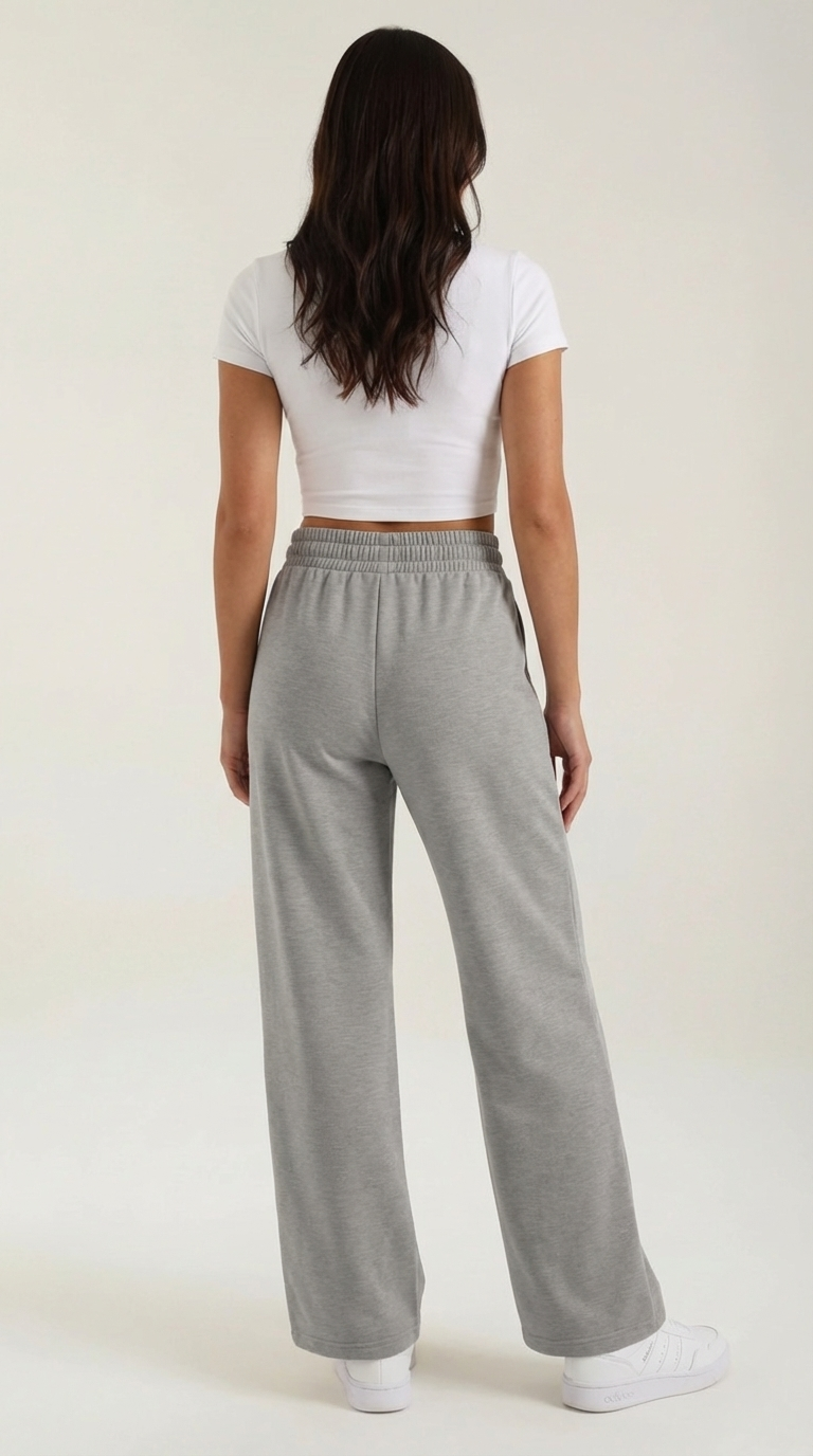 Virginia Pantalones de Chándal de Pierna Ancha