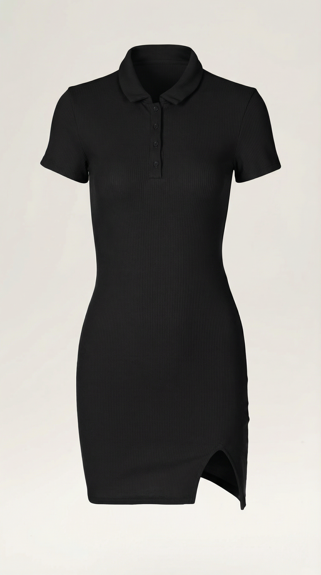 Vestido Corto Ceñido de Zara