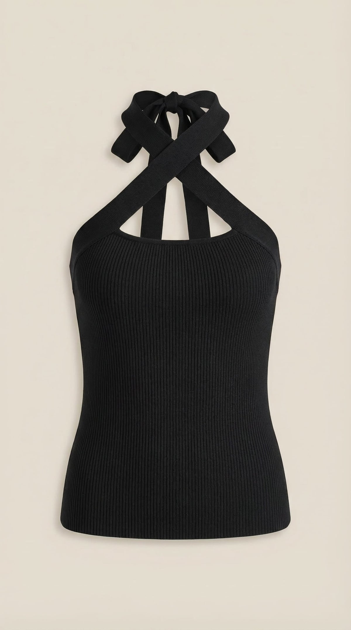 Top Halter Brianna con Tirantes en X