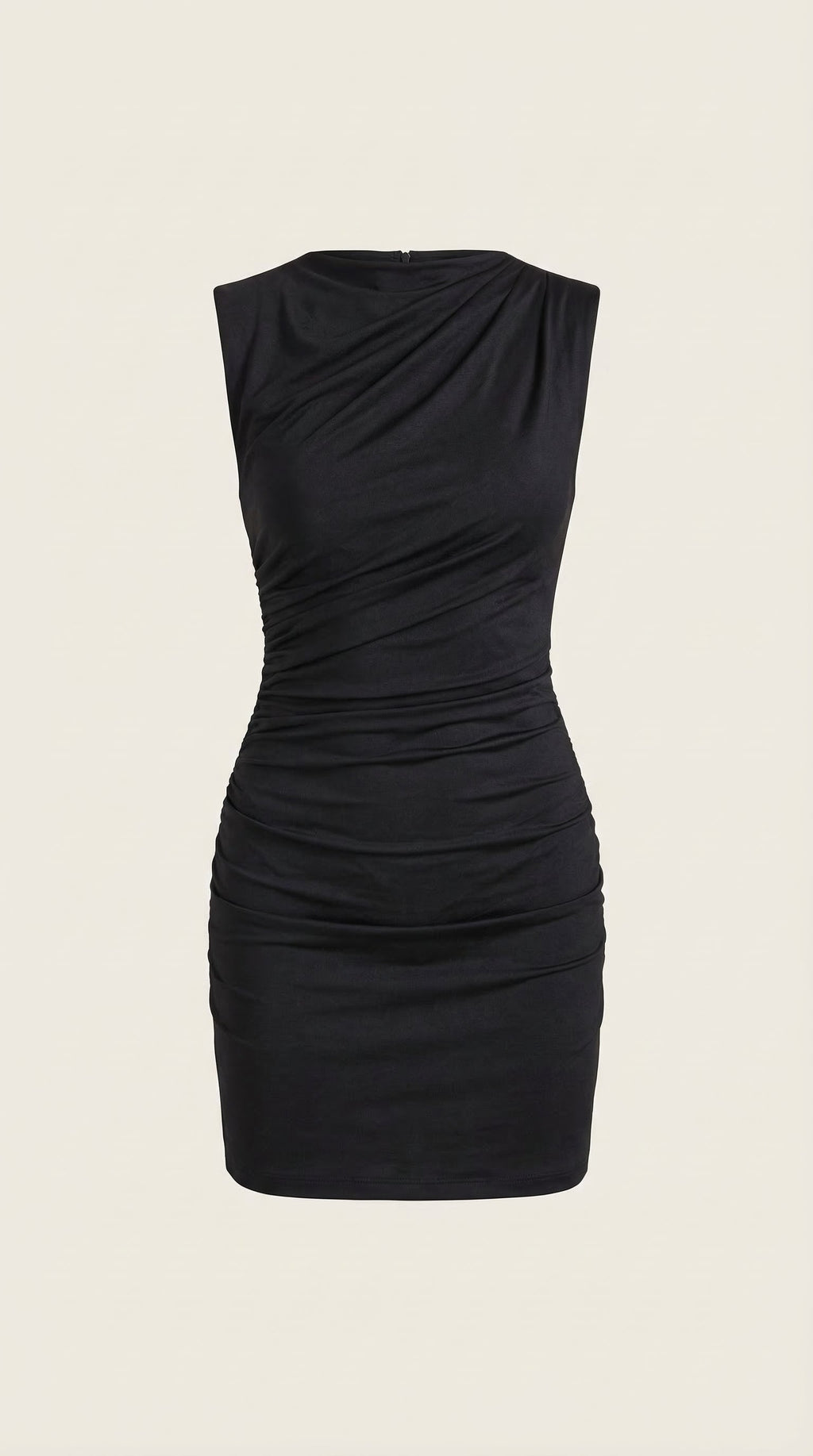 Vestido Mini Carmela con Detalles Fruncidos