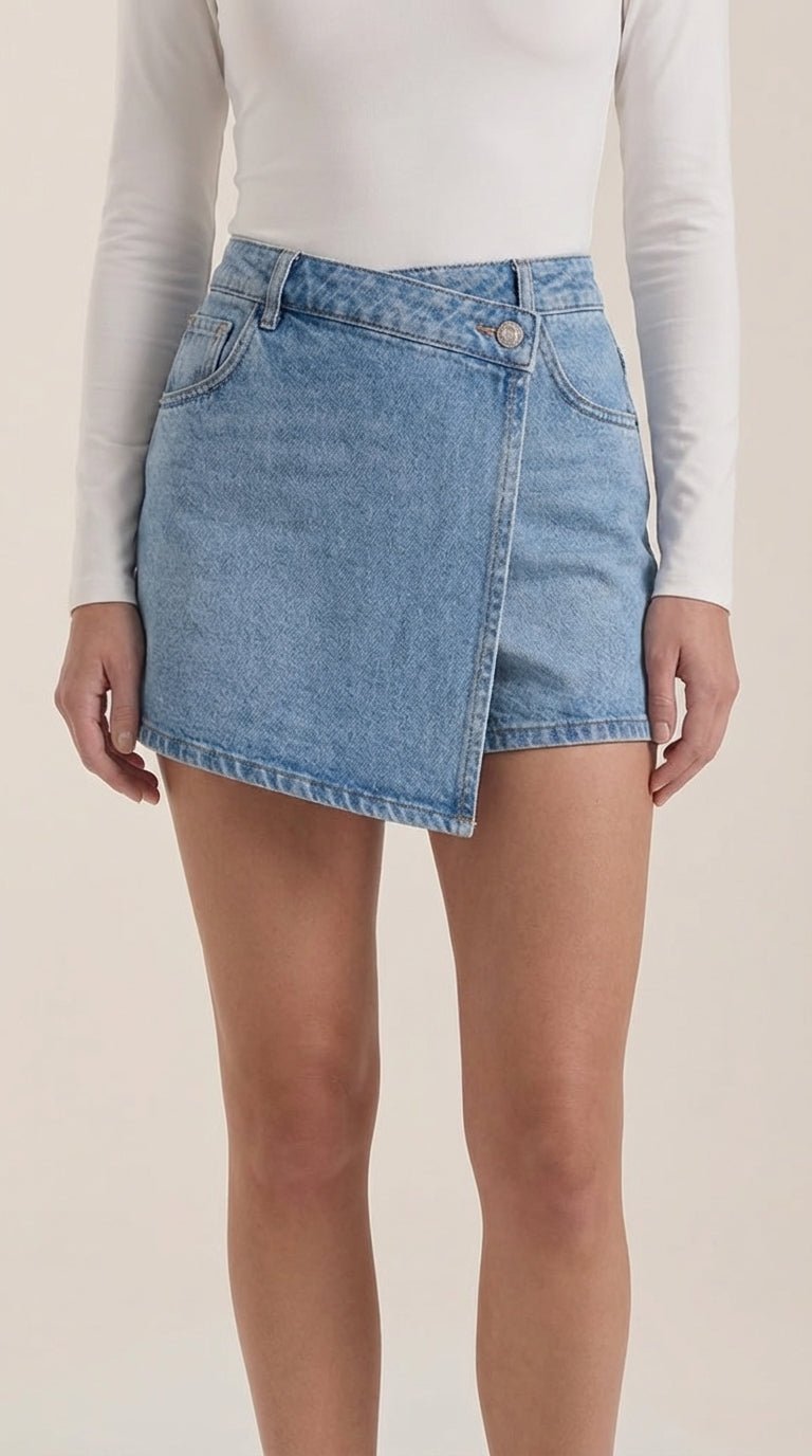Casey Denim Skort