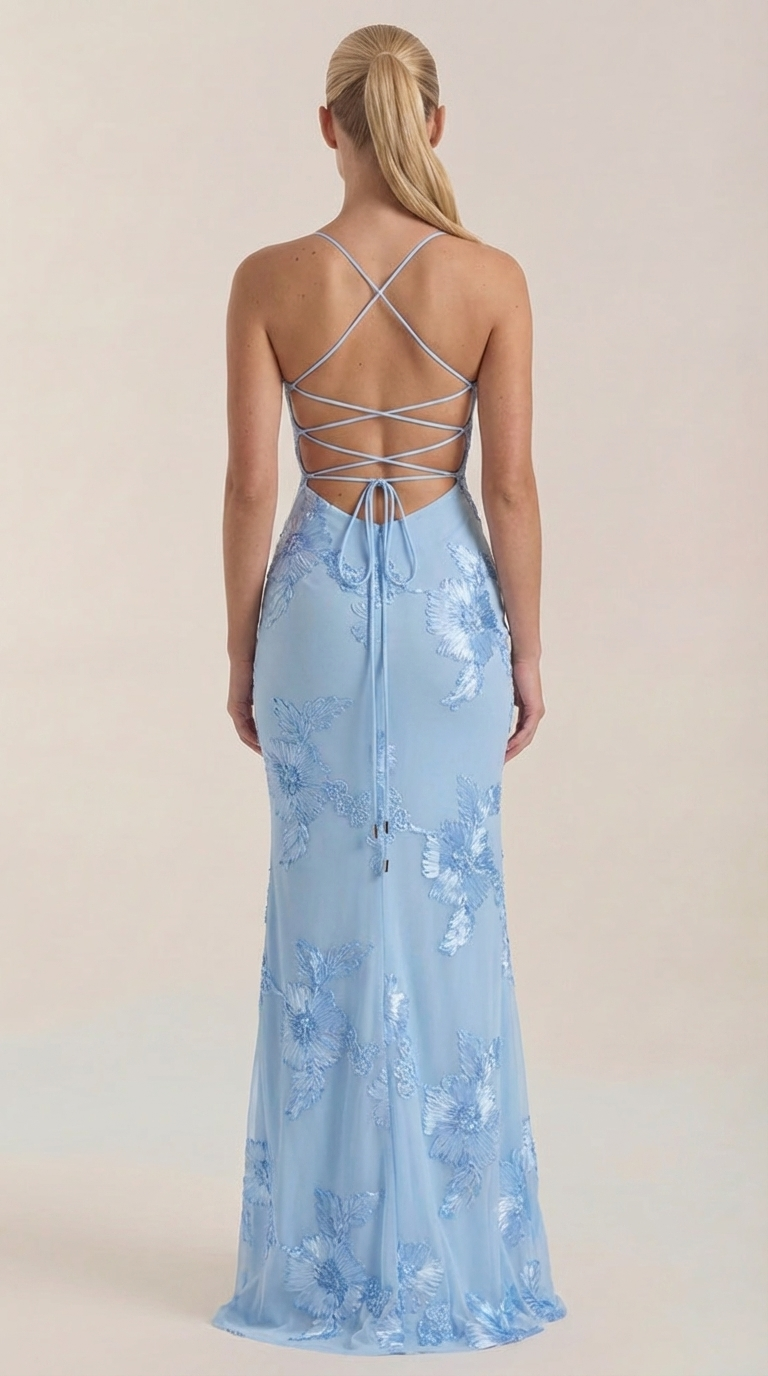 Vestido Maxi Corsé Floral Chantal