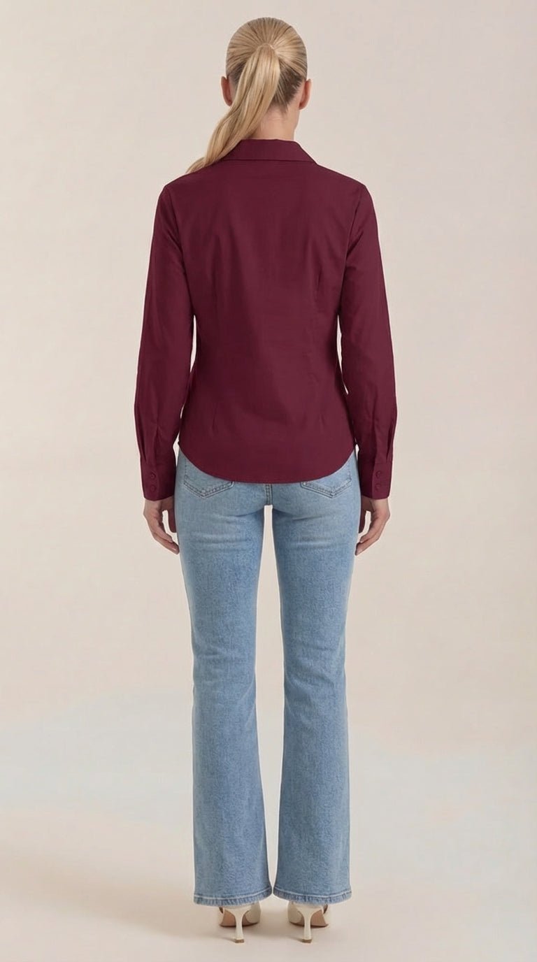 Cornelia Button-Up Blouse