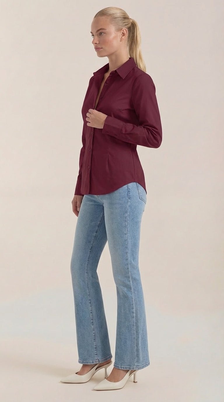 Cornelia Button-Up Blouse