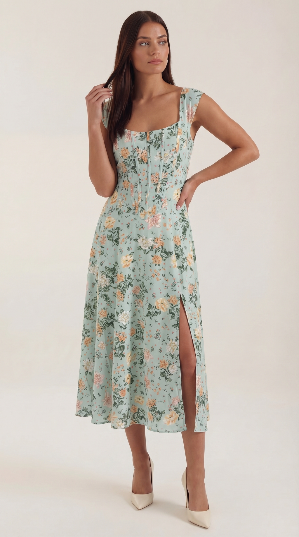 Vestido Midi Dahlia - Alta Calidad