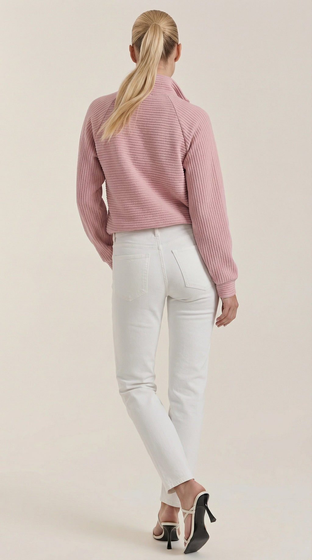 Melinda Quarter-Zip Polo Pullover