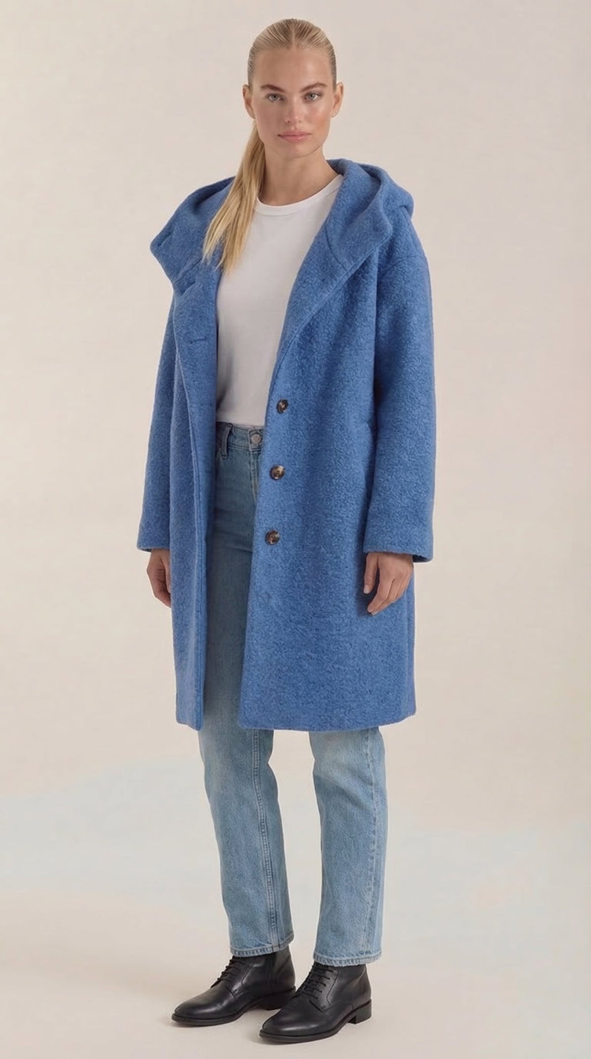 Meredith Longline Hooded Coat