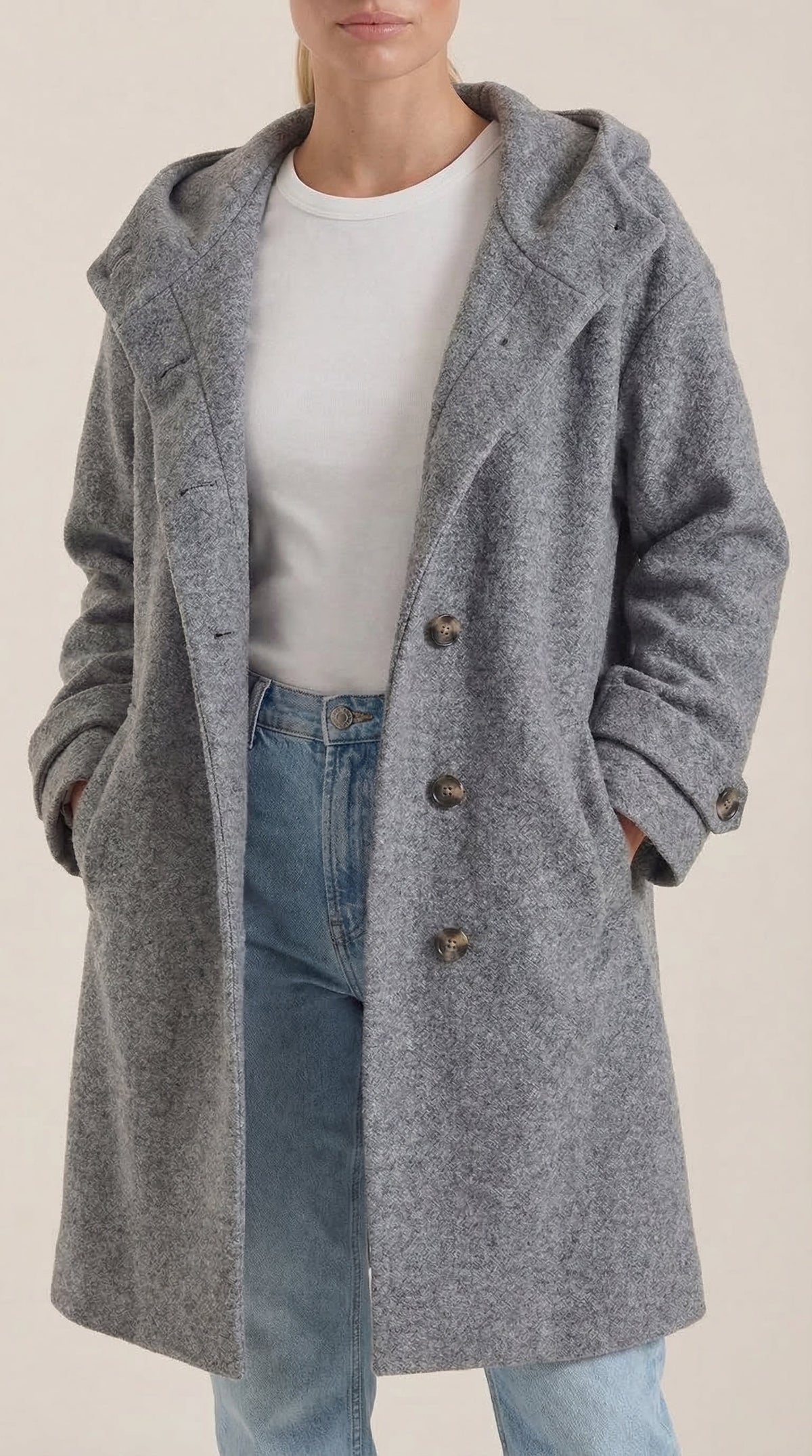 Meredith Longline Hooded Coat