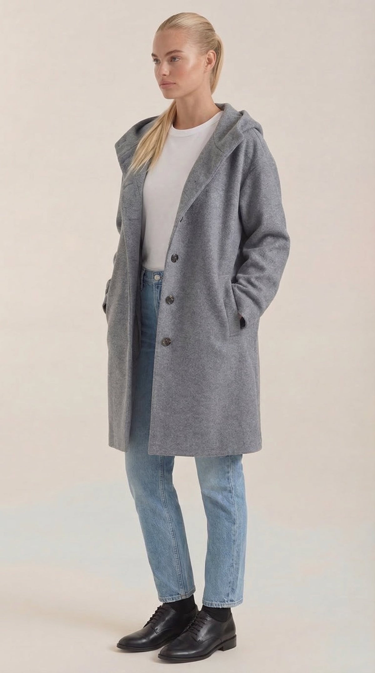 Meredith Longline Hooded Coat