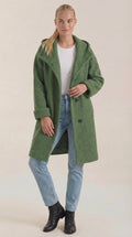 Meredith Longline Hooded Coat
