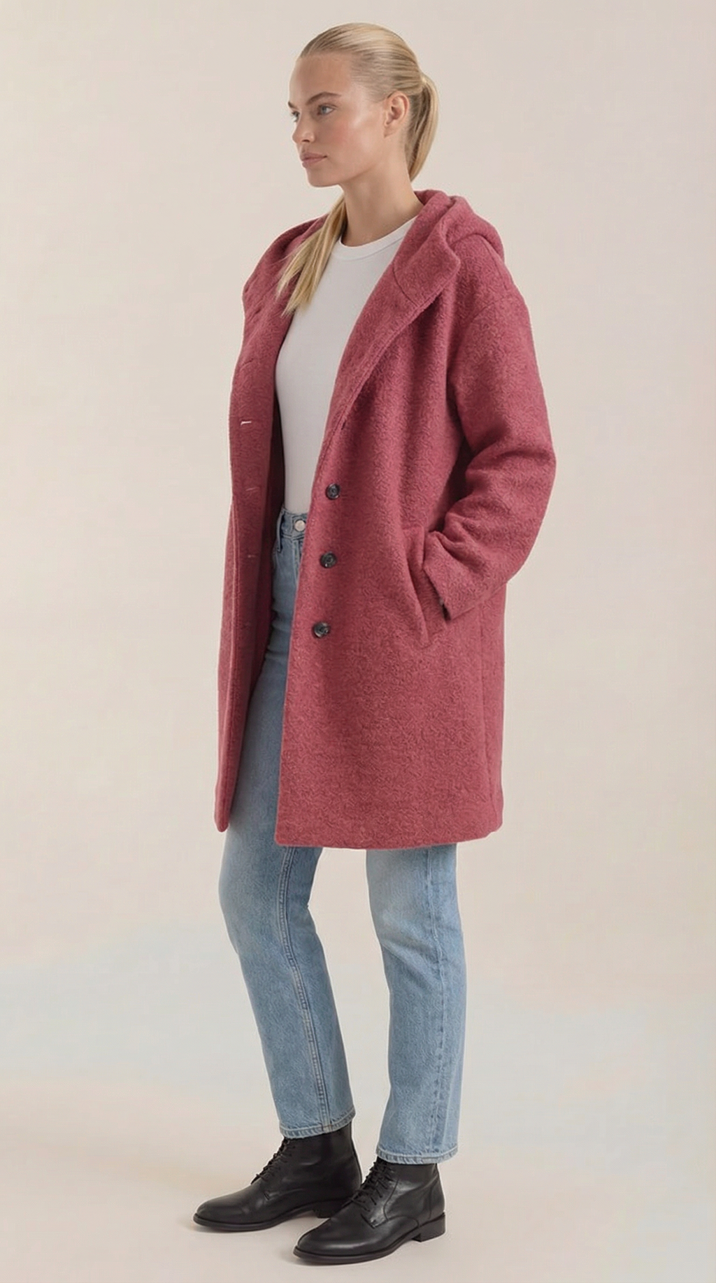 Meredith Longline Hooded Coat