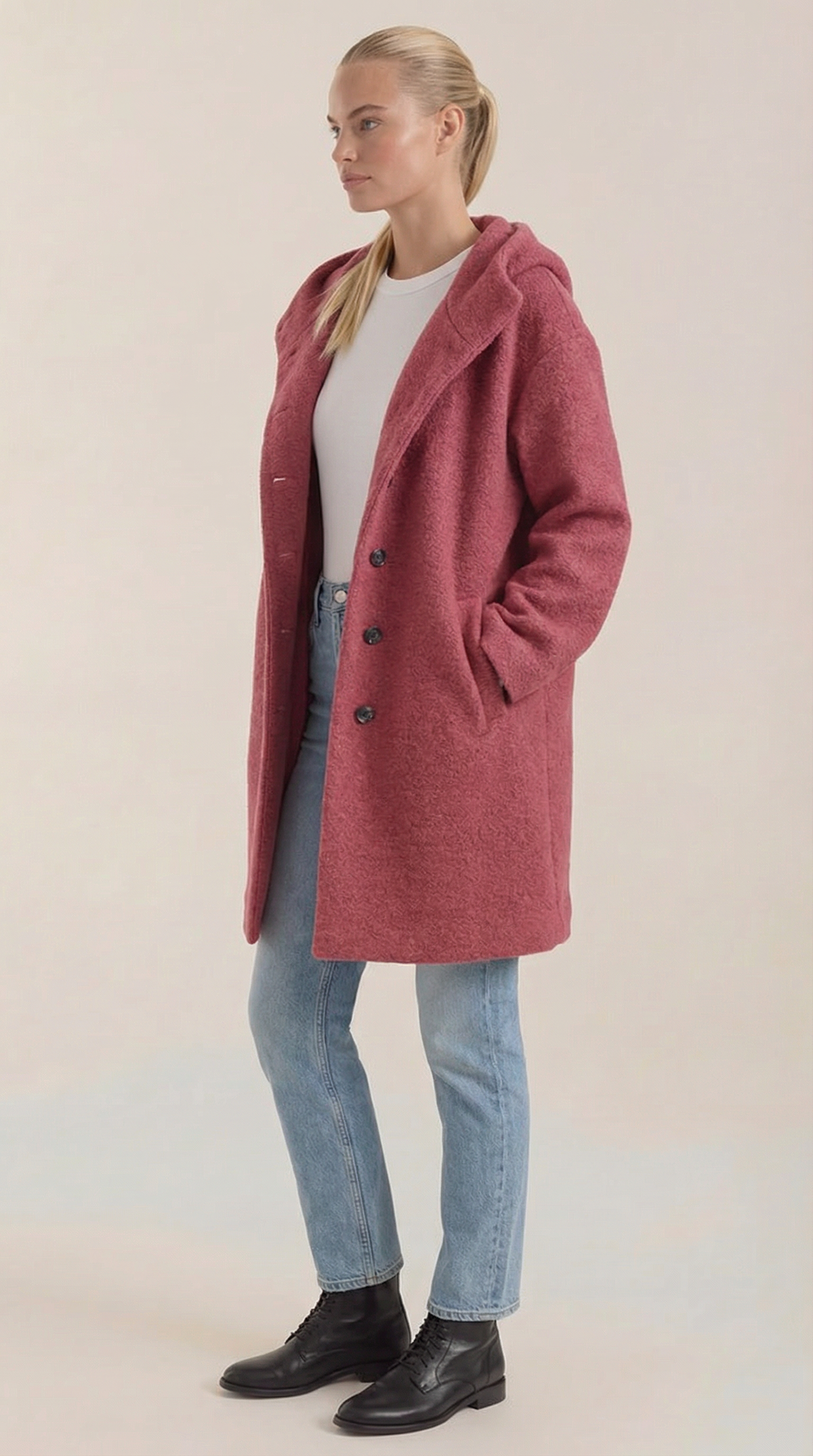 Meredith Longline Hooded Coat
