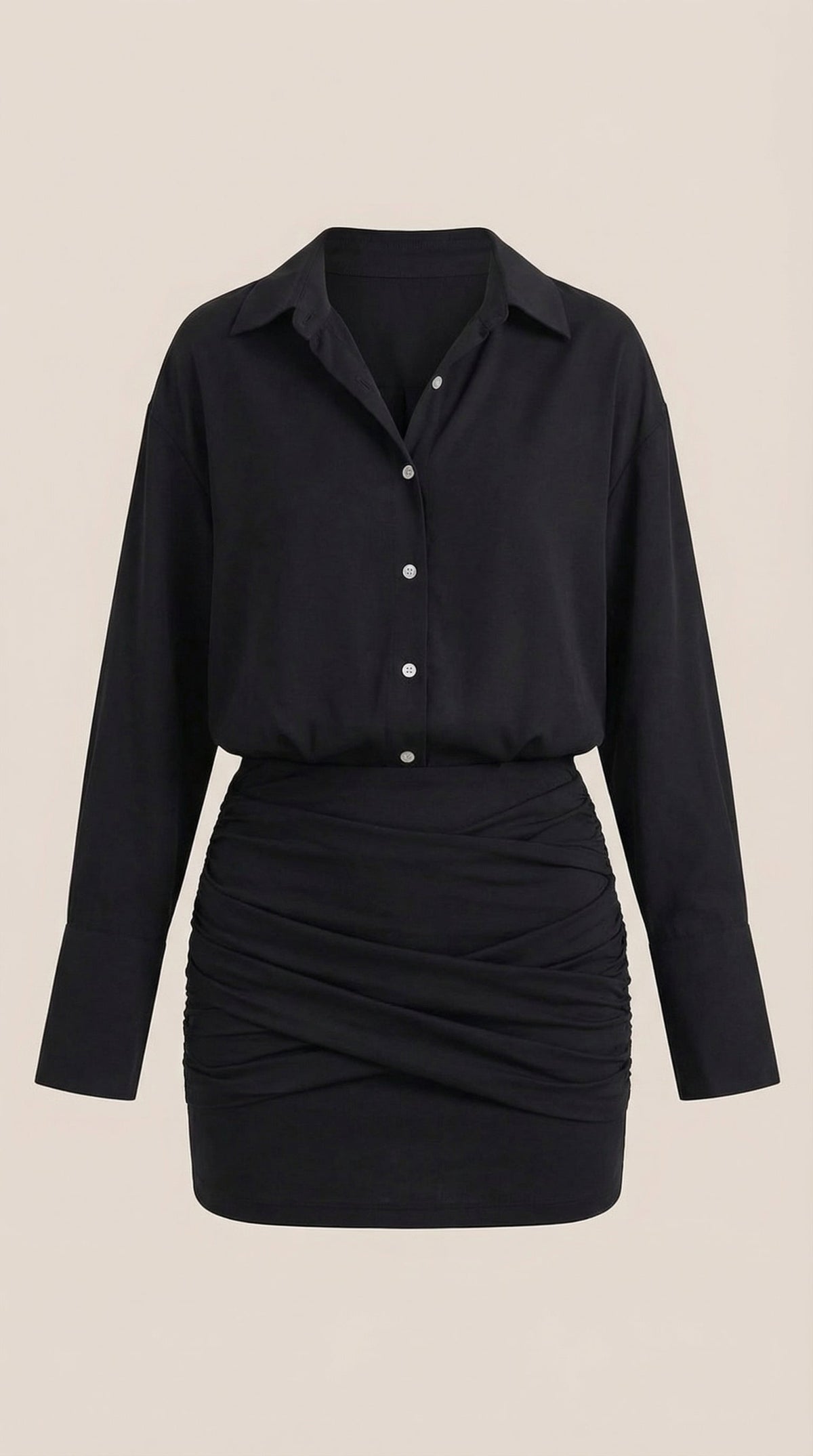 Vestido Mini Camisero Polly