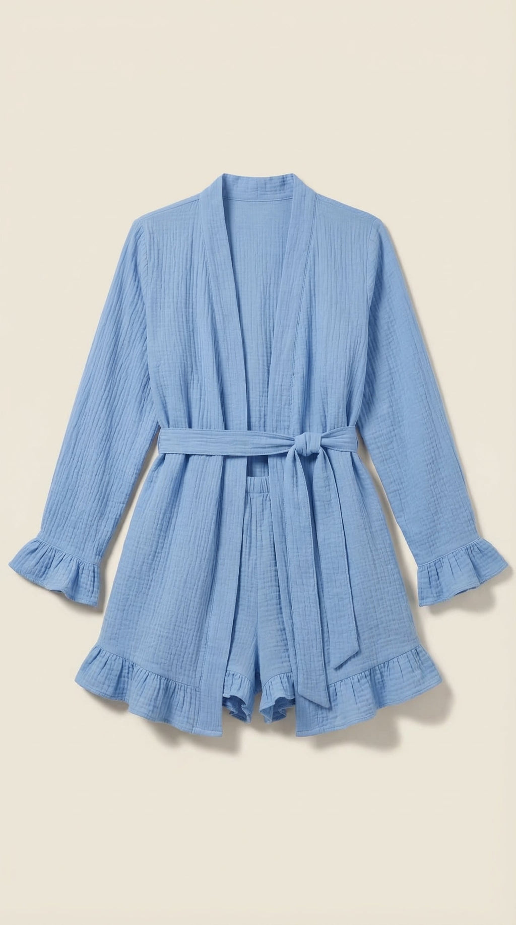 Conjunto de vestido mini cruzado Rebekah