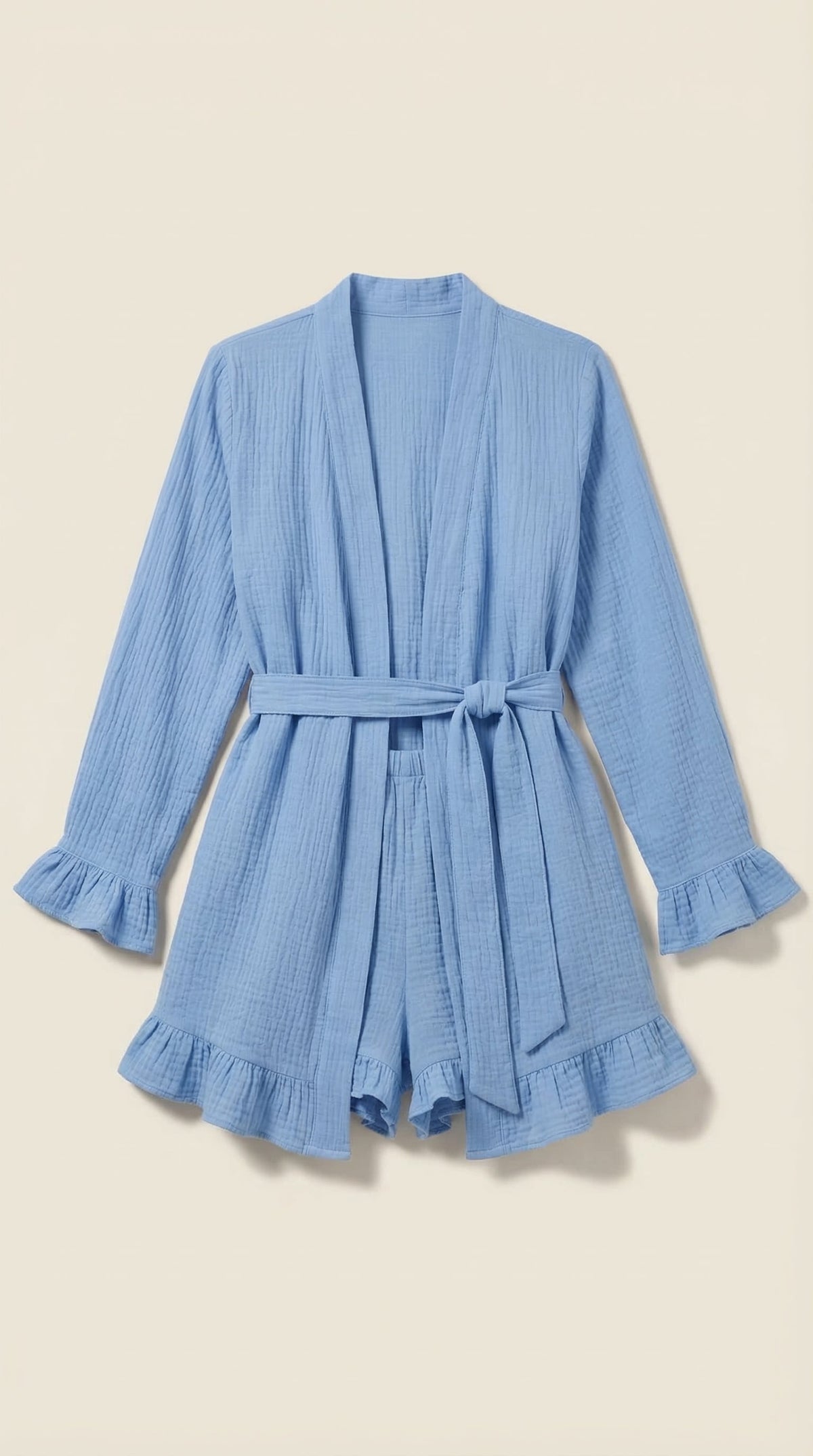 Conjunto de vestido mini cruzado Rebekah