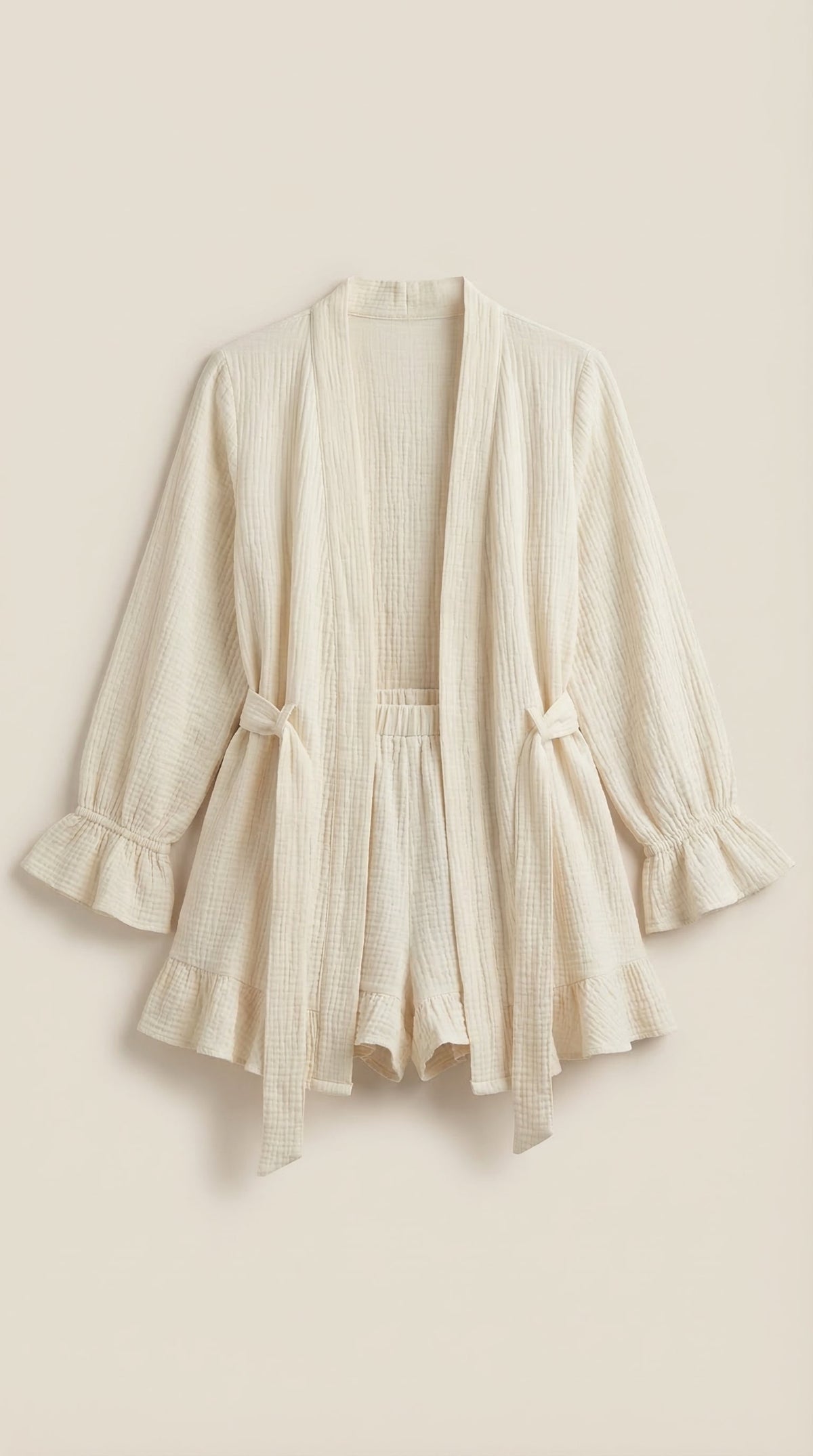 Conjunto de vestido mini cruzado Rebekah