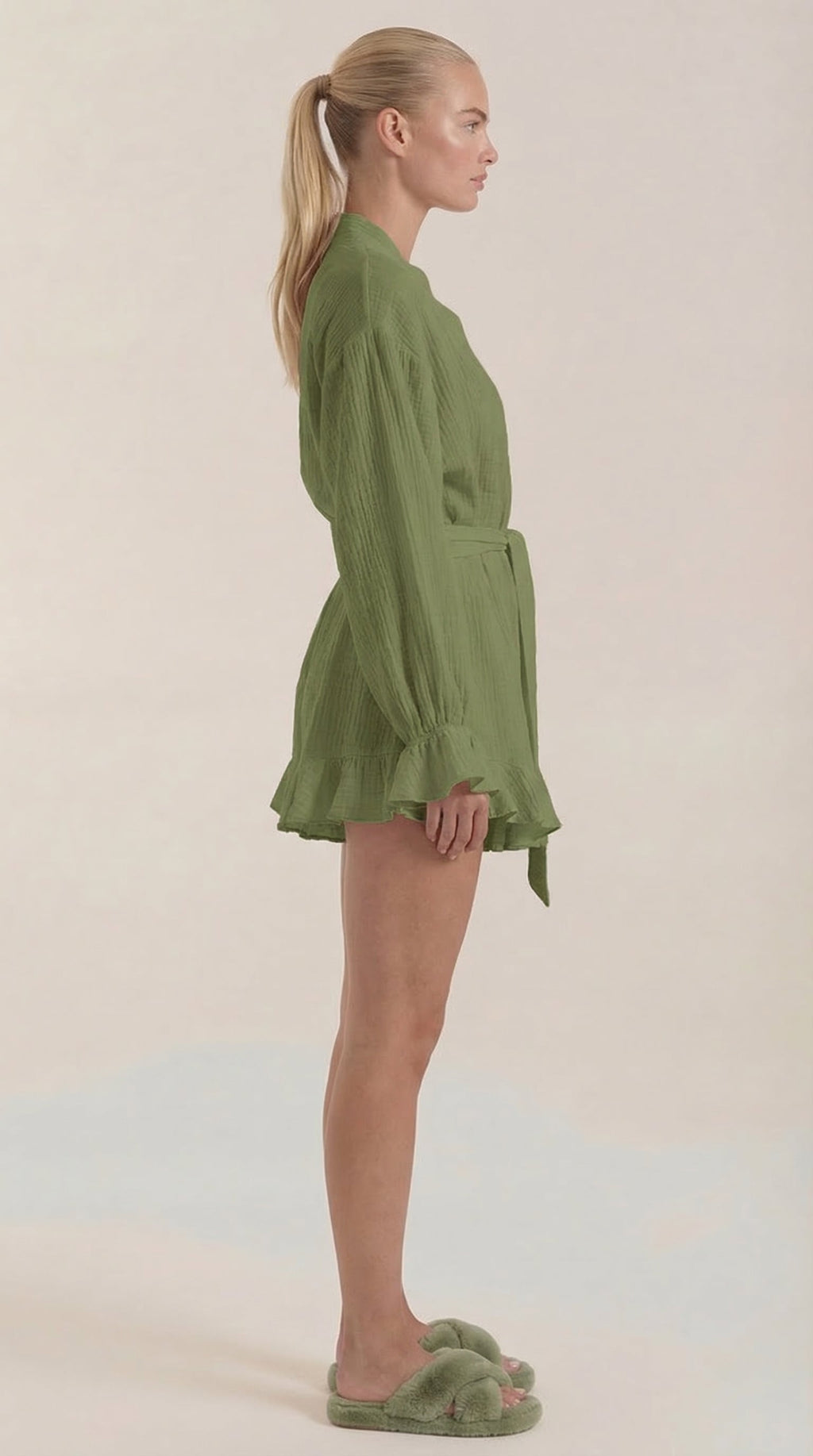 Conjunto de vestido mini cruzado Rebekah
