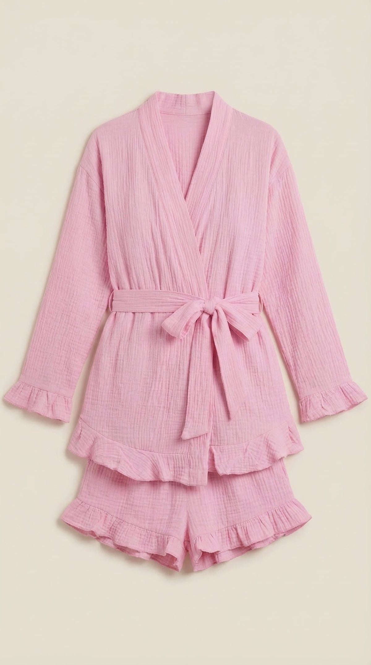 Conjunto de vestido mini cruzado Rebekah