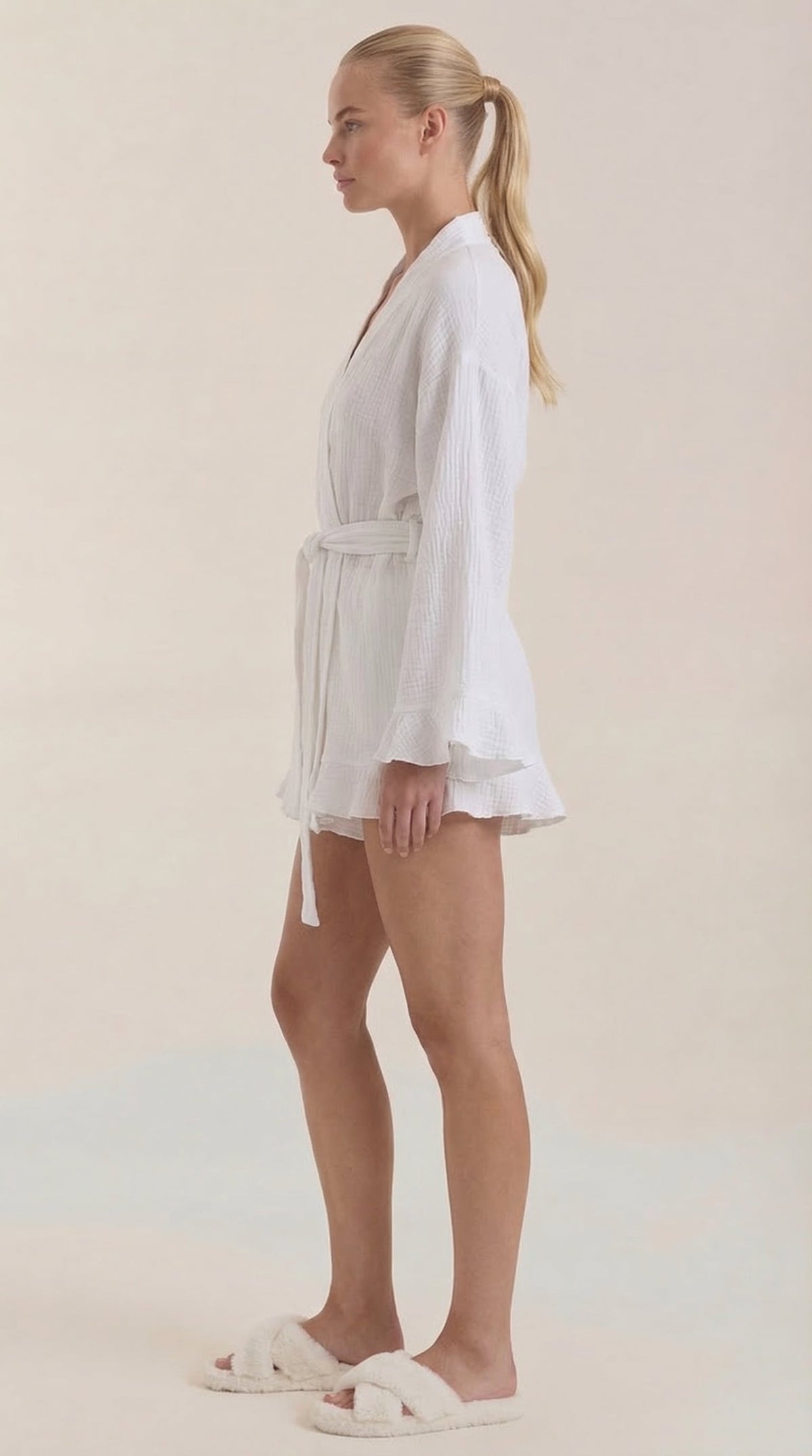 Conjunto de vestido mini cruzado Rebekah